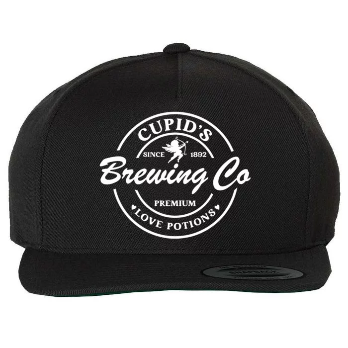 CupidS Brewing Co Funny Valentine Wool Snapback Cap