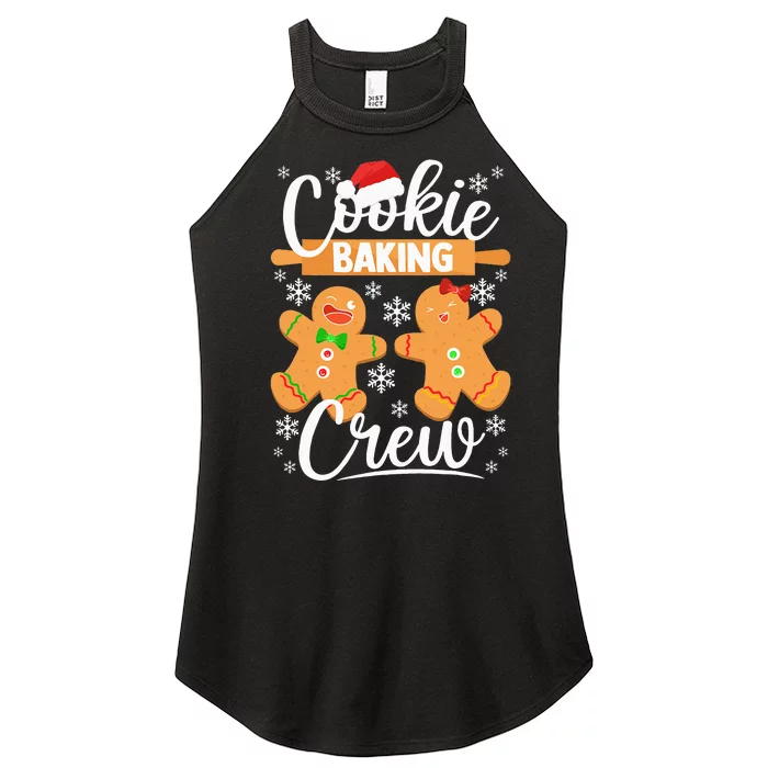 Cookie Baking Crew  Gingerbread Christmas Baking Women’s Perfect Tri Rocker Tank