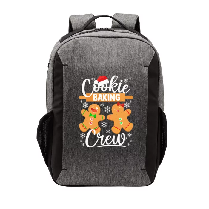 Cookie Baking Crew  Gingerbread Christmas Baking Vector Backpack