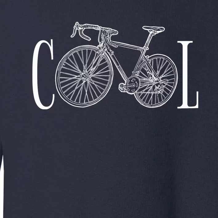 Cool Bicycle Cyclist Gift Toddler Sweatshirt