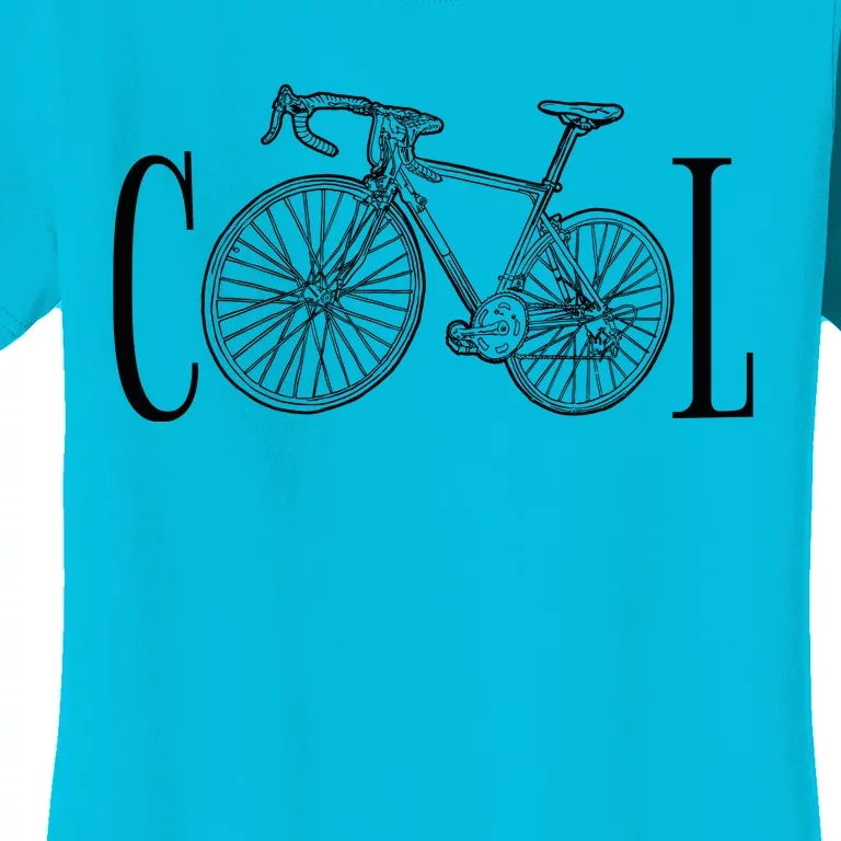 Cool Bicycle Cyclist Gift Women's T-Shirt