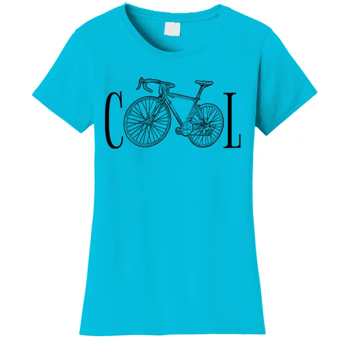 Cool Bicycle Cyclist Gift Women's T-Shirt