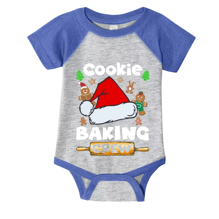 Cookie Baking Crew Christmas Funny Gift Meaningful Gift Infant Baby Jersey Bodysuit