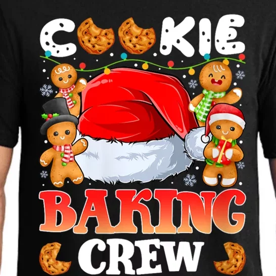 Cookie Baking Crew Christmas Santa Family Gingerbread Team Gift Pajama Set