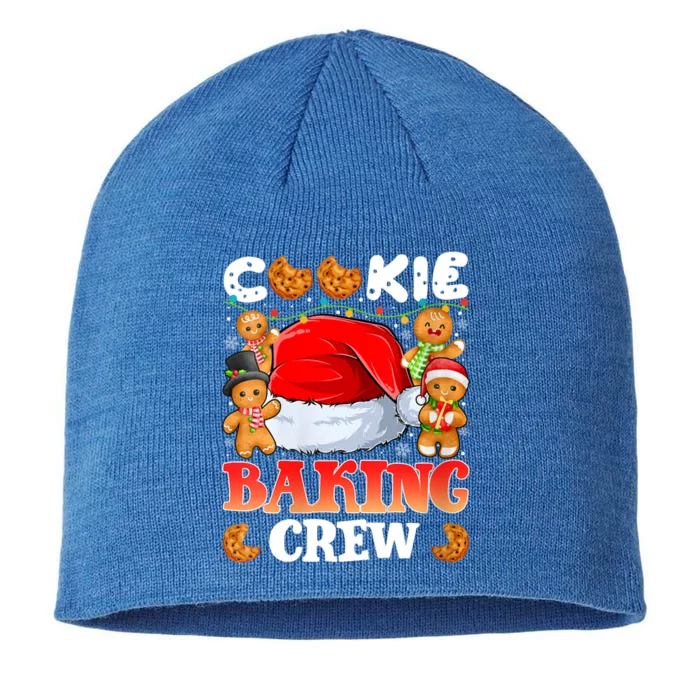 Cookie Baking Crew Christmas Santa Family Gingerbread Team Gift 8 1/2in Sustainable Knit Beanie