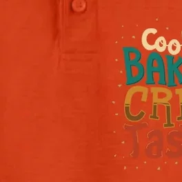 Cookie Baking Crew Taster Baking Team Cool Gift Dry Zone Grid Performance Polo