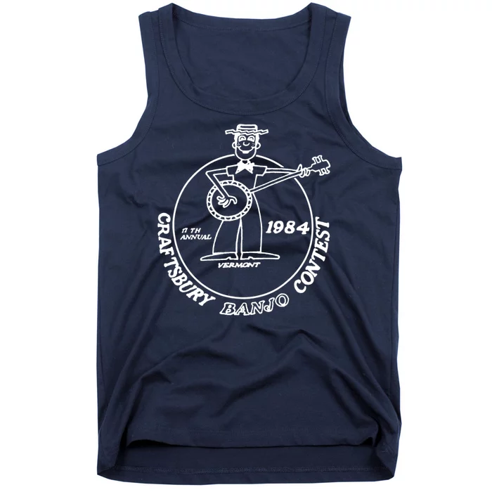 Craftsbury Banjo Contest 1984 Funny Tank Top