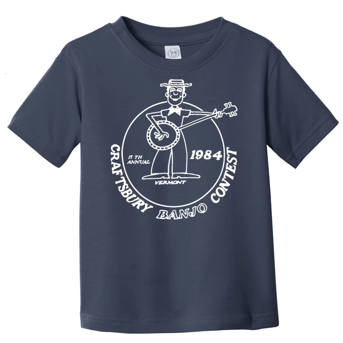 Craftsbury Banjo Contest 1984 Funny Toddler T-Shirt