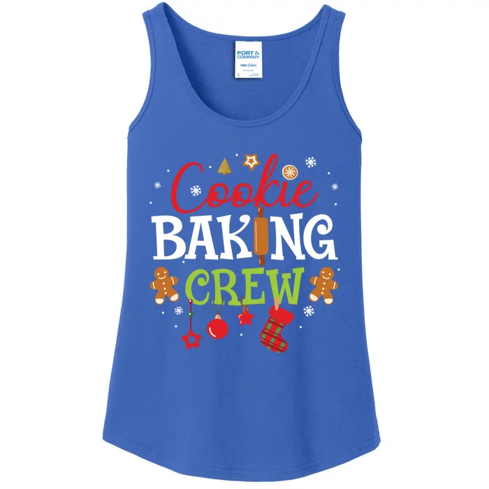 Cookie Baking Crew Christmas Gift Funny Cookie Xmas Funny Gift Cute Gift Ladies Essential Tank