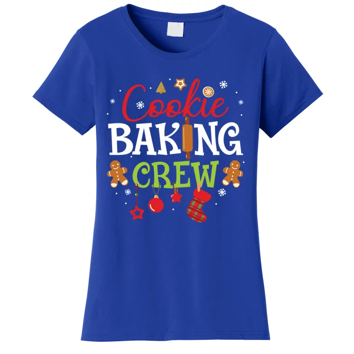 Cookie Baking Crew Christmas Gift Funny Cookie Xmas Funny Gift Cute Gift Women's T-Shirt