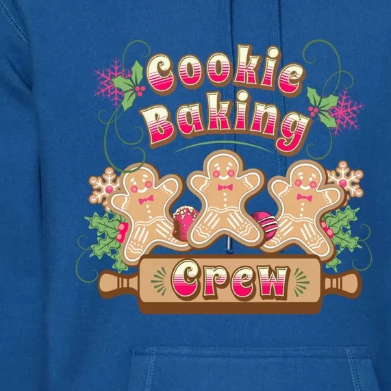 Cookie Baking Crew Holiday Design Great Gift Premium Hoodie