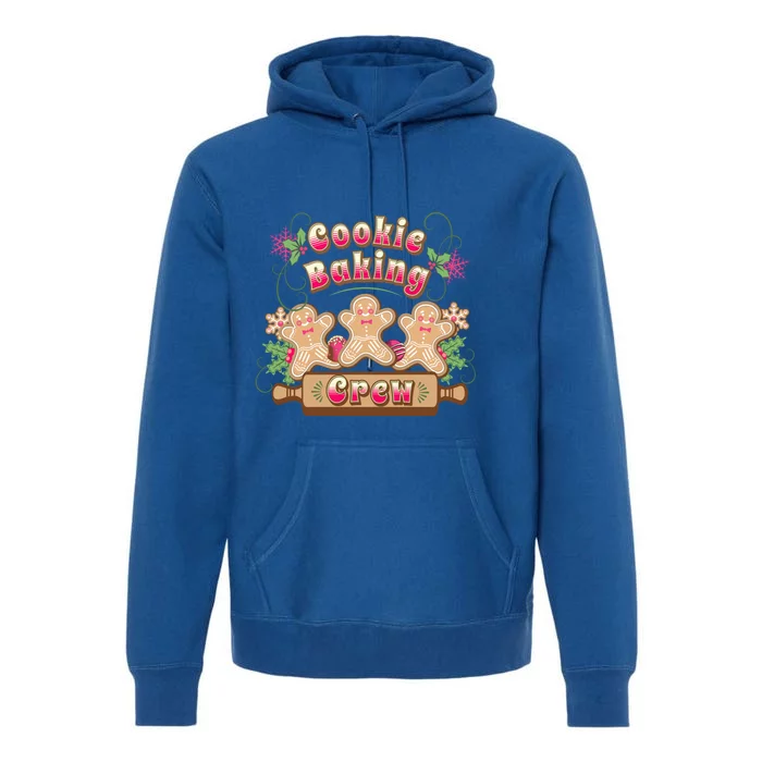 Cookie Baking Crew Holiday Design Great Gift Premium Hoodie