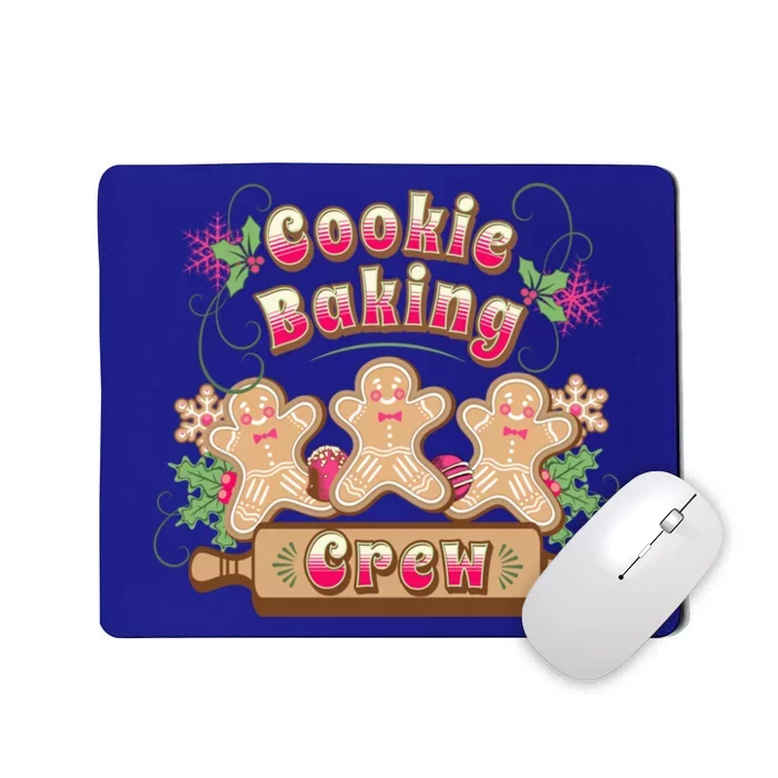 Cookie Baking Crew Holiday Design Great Gift Mousepad