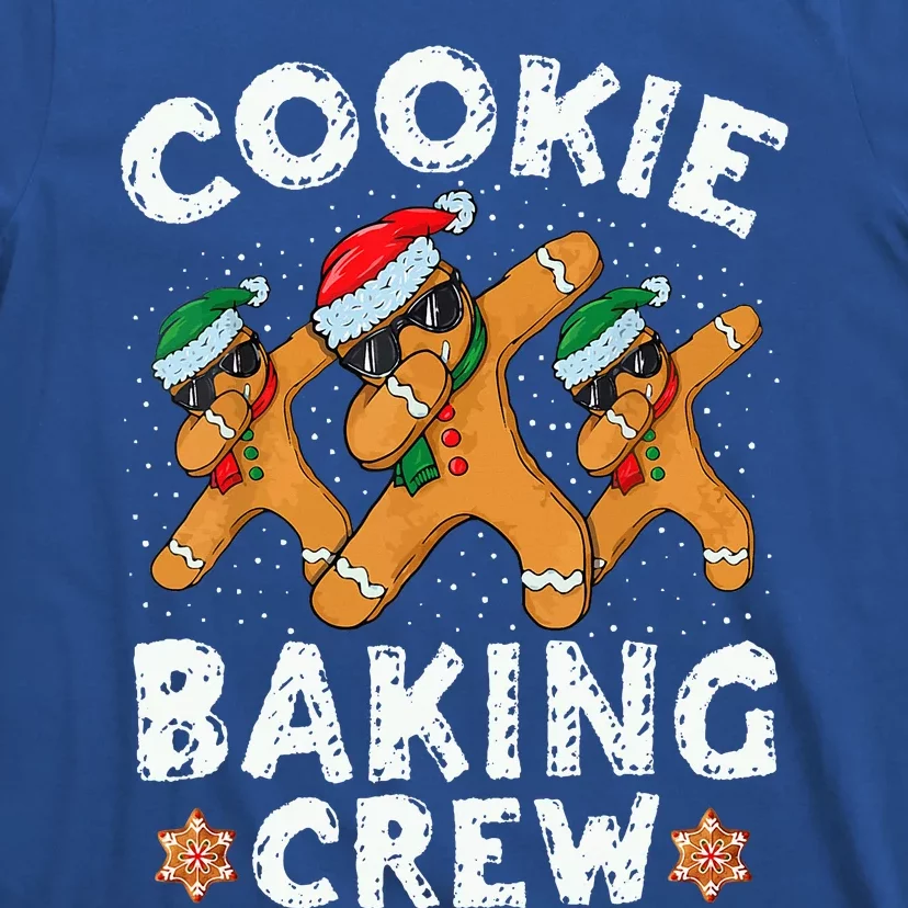 Cookie Baking Crew Gingerbread Christmas Costume pajamas T-Shirt