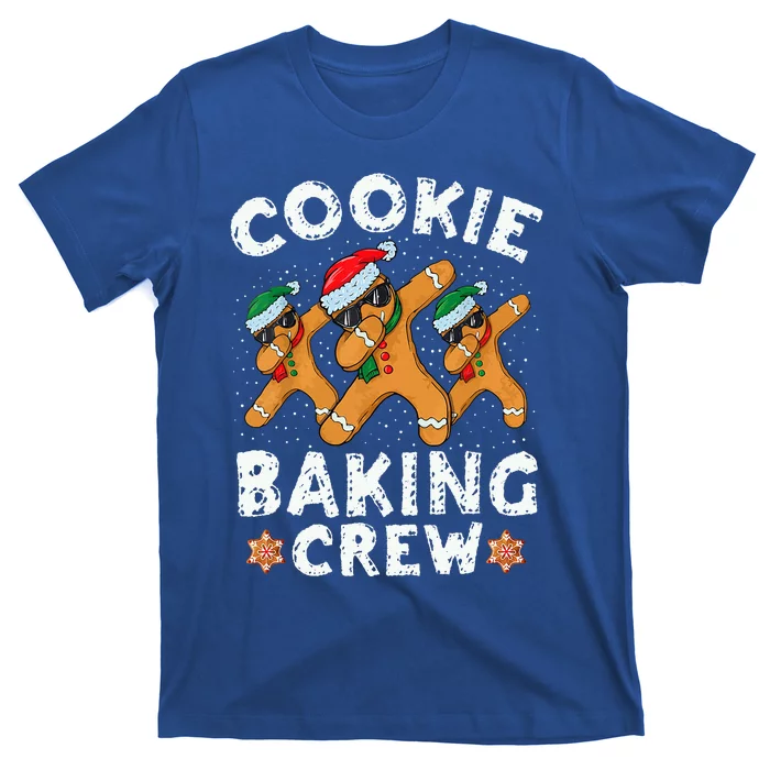 Cookie Baking Crew Gingerbread Christmas Costume pajamas T-Shirt