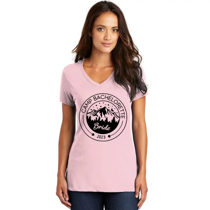 Camp Bachelorette Women's V-Neck T-Shirt