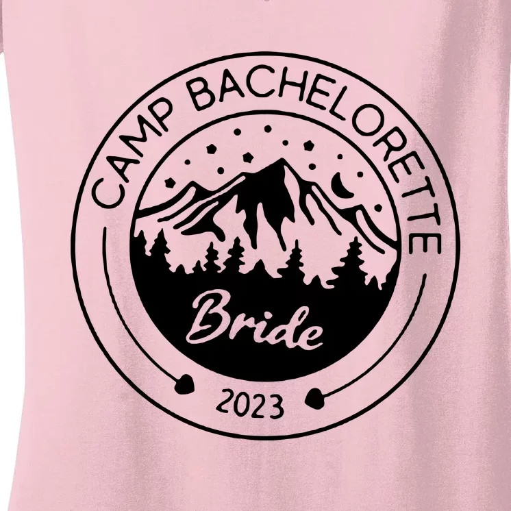 Camp Bachelorette Women's V-Neck T-Shirt