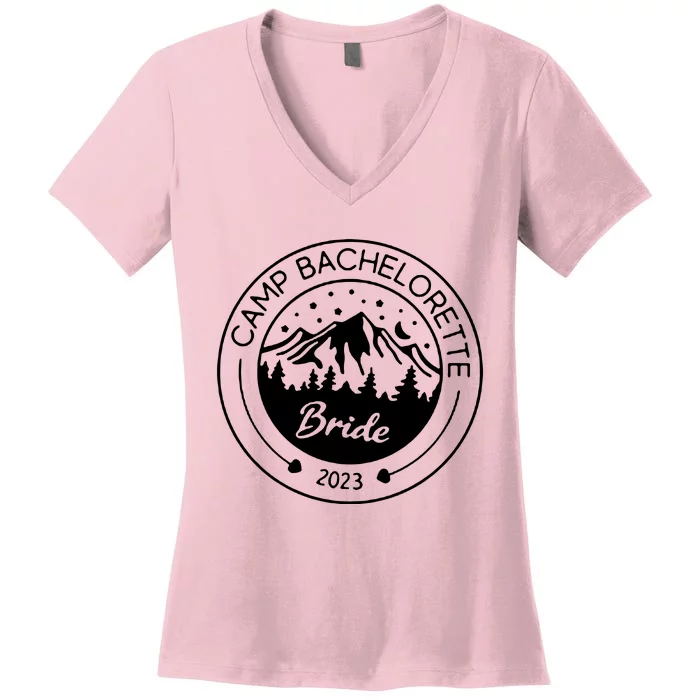 Camp Bachelorette Women's V-Neck T-Shirt