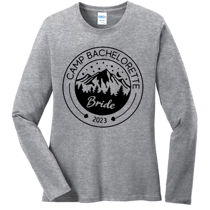 Camp Bachelorette Ladies Long Sleeve Shirt