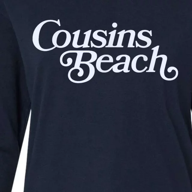 Cousins Beach Womens Cotton Relaxed Long Sleeve T-Shirt