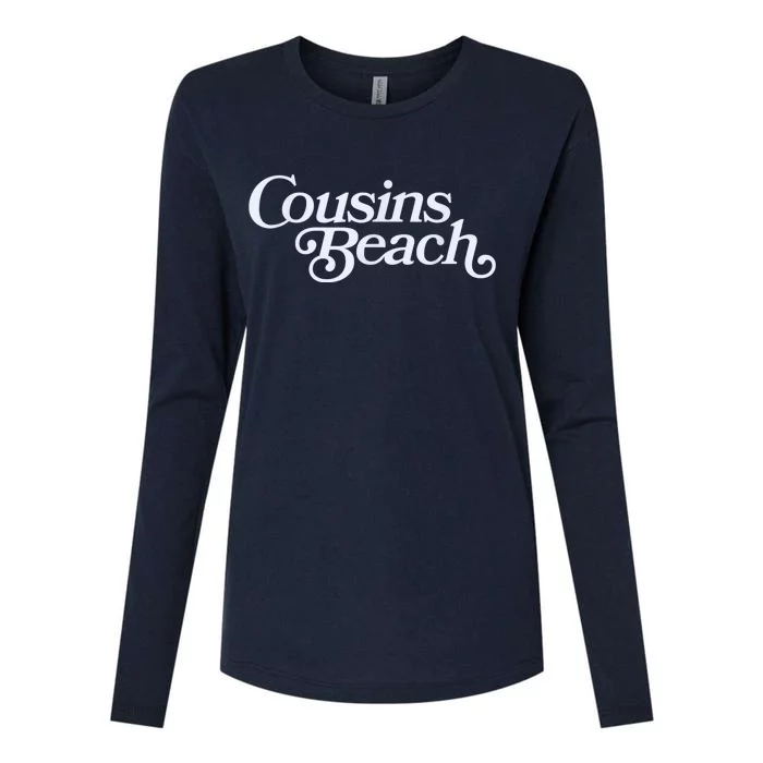 Cousins Beach Womens Cotton Relaxed Long Sleeve T-Shirt