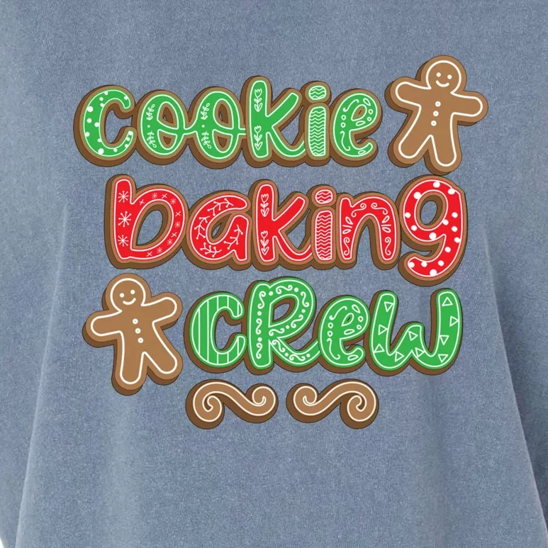 Cookie Baking Crew Christmas Holiday Bakers Gingerbread Gift Cute Gift Garment-Dyed Women's Muscle Tee