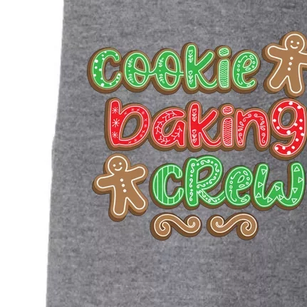 Cookie Baking Crew Christmas Holiday Bakers Gingerbread Gift Cute Gift Doggie 3-End Fleece Hoodie