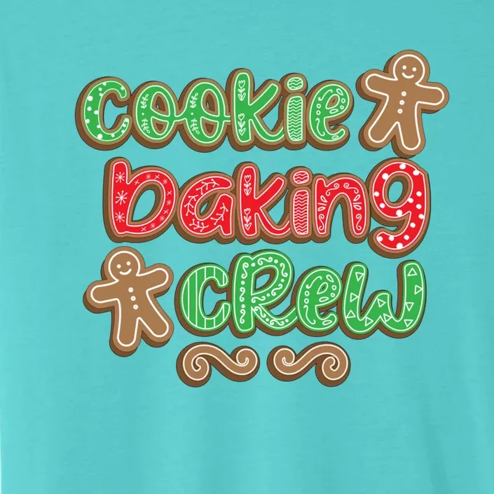 Cookie Baking Crew Christmas Holiday Bakers Gingerbread Gift Cute Gift ChromaSoft Performance T-Shirt