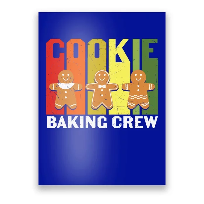 Cookie Baking Crew Meaningful Gift Poster