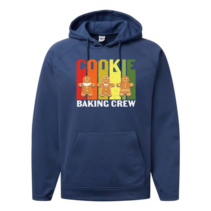 Cookie Baking Crew Meaningful Gift Performance Fleece Hoodie