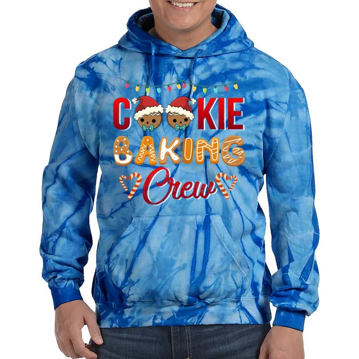 Cookie Baking Crew Cool Gift Tie Dye Hoodie