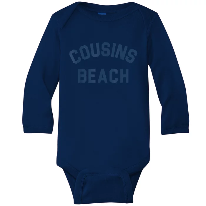 Cousins Beach Baby Long Sleeve Bodysuit