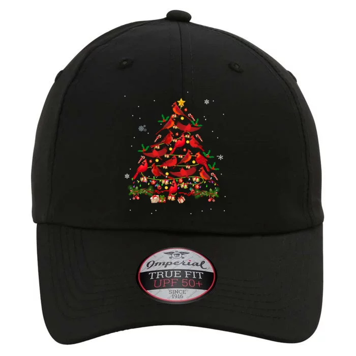 Cardinal Bird Christmas Tree Cardinals Lovers Xmas Family Gift The Original Performance Cap