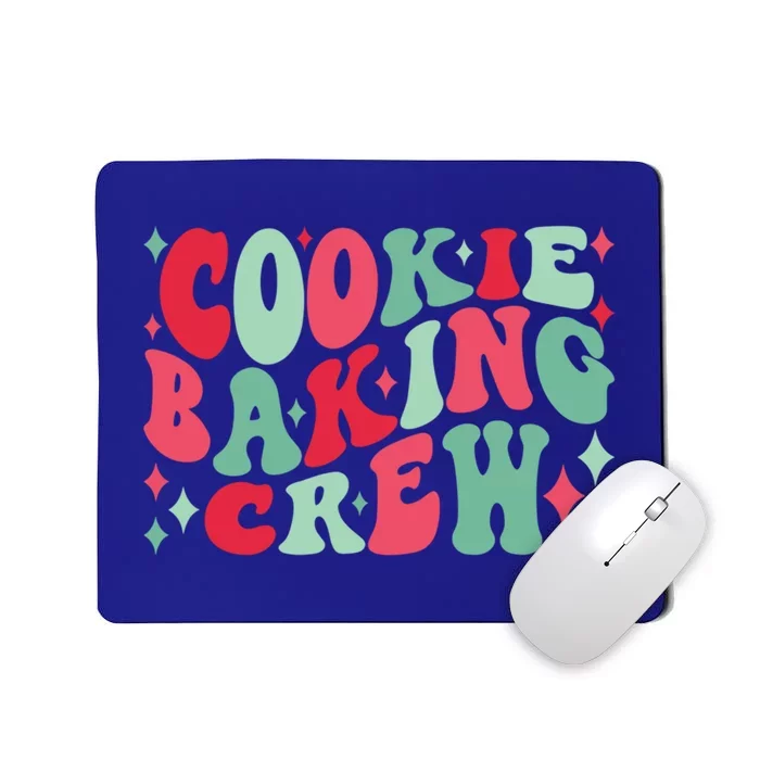 Cookie Baking Crew Christmas Santa Family Groovy Christmas Meaningful Gift Mousepad