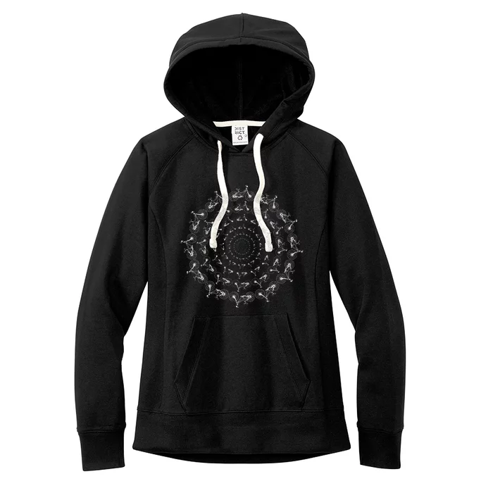 Cycling Bicycle Women's Fleece Hoodie