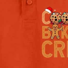 Cookie Baking Crew Santa Christmas Family Xmas Ugly Cookie Gift Dry Zone Grid Performance Polo