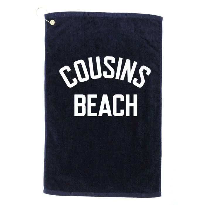 Cousins Beach Platinum Collection Golf Towel