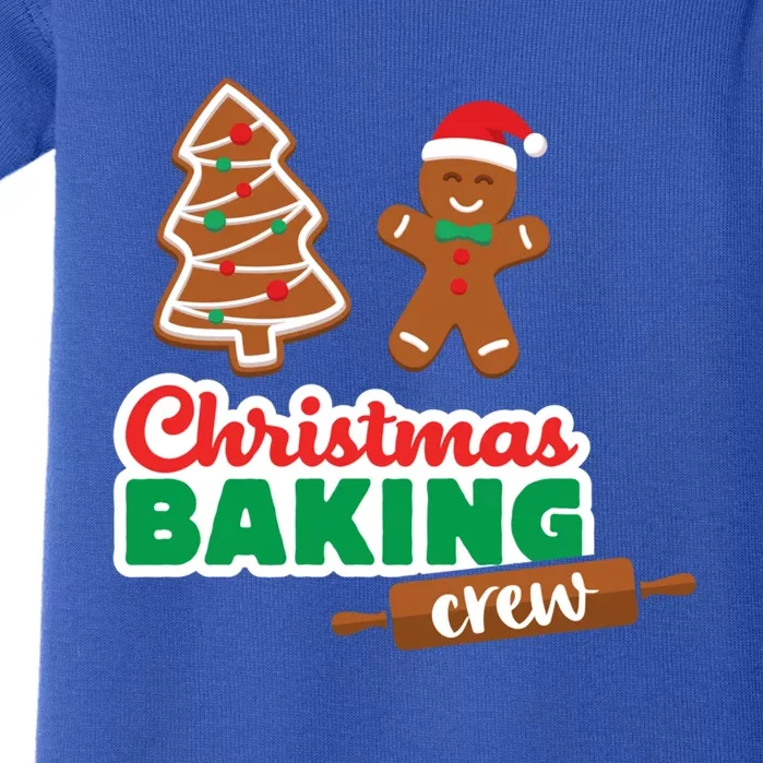 Christmas Baking Crew Funny Merry Xmas Cookies Matching Cute Gift Baby Bodysuit