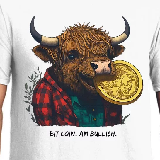 Crypto Bit Coin Am Bullish Cryptocurrency Pajama Set