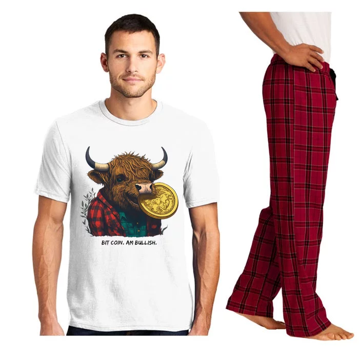 Crypto Bit Coin Am Bullish Cryptocurrency Pajama Set