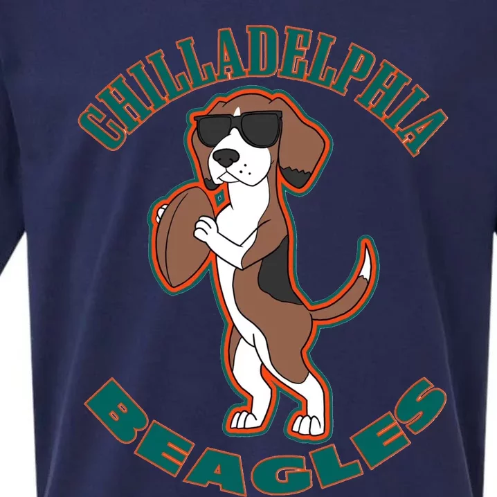 Chilladelphia Beagles Sueded Cloud Jersey T-Shirt