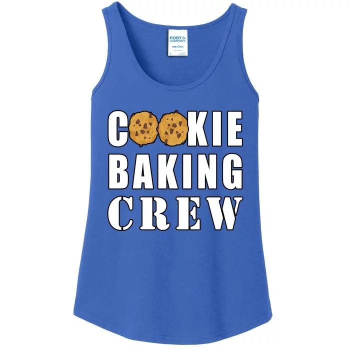 Cookie Baking Crew Funny Gift Ladies Essential Tank