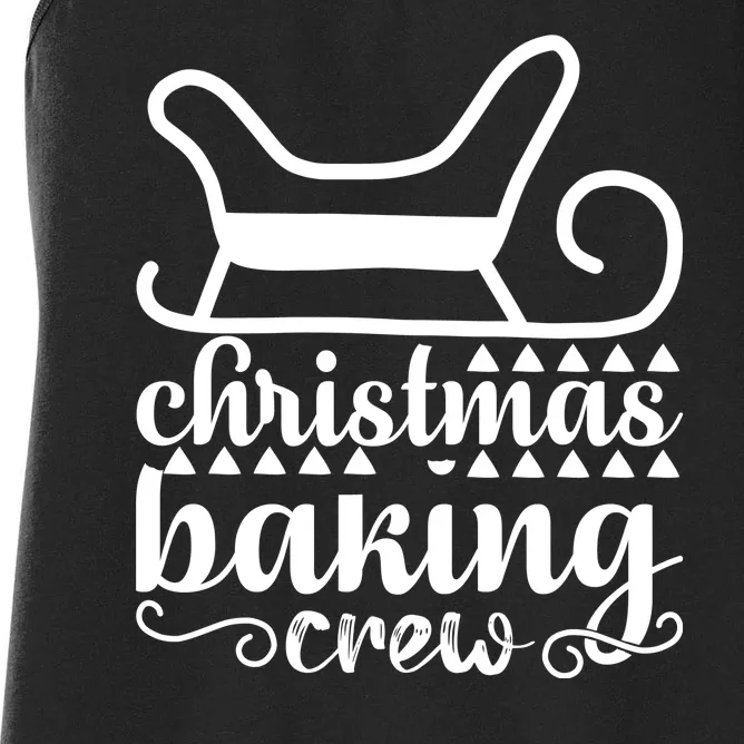 Christmas Baking Crew Women's Racerback Tank