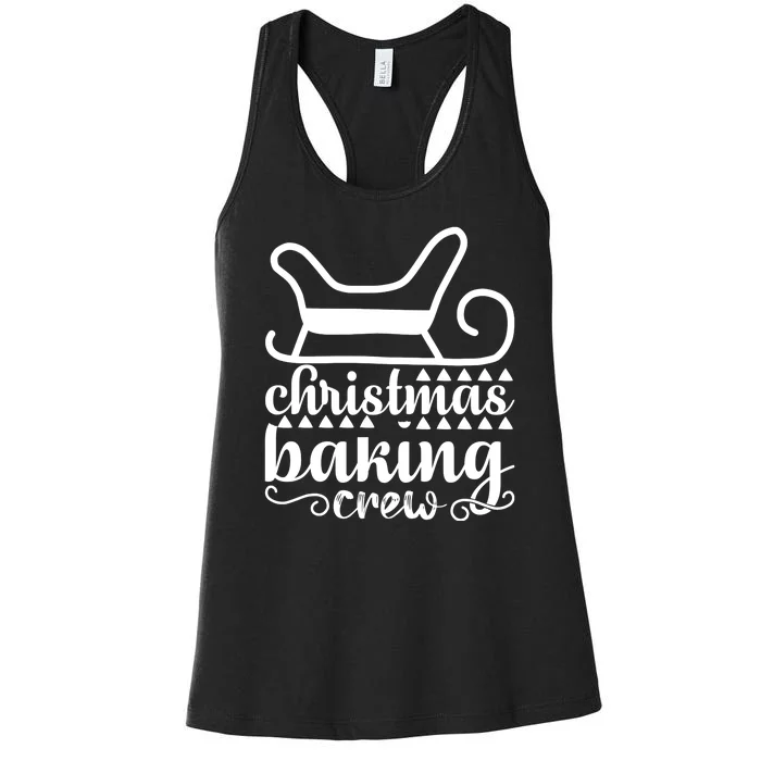 Christmas Baking Crew Women's Racerback Tank