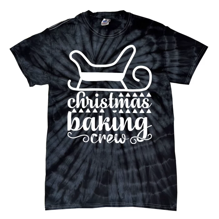 Christmas Baking Crew Tie-Dye T-Shirt