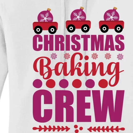 Christmas Baking Crew Women's Pullover Hoodie