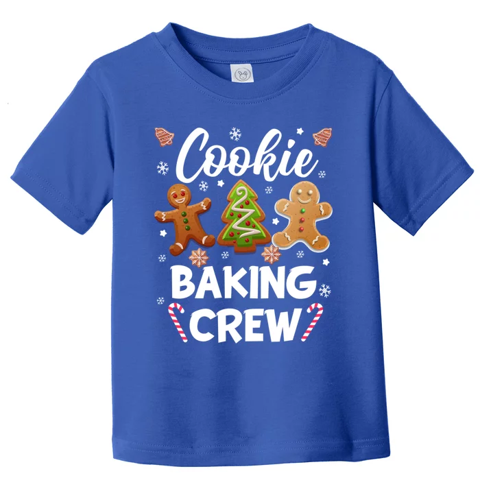 Cookie Baking Crew Happy Christmas Gift Toddler T-Shirt