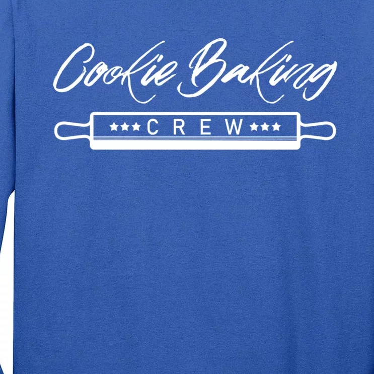 Cookie Baking Crewbaker Bake Christmas Baking Great Gift Tall Long Sleeve T-Shirt