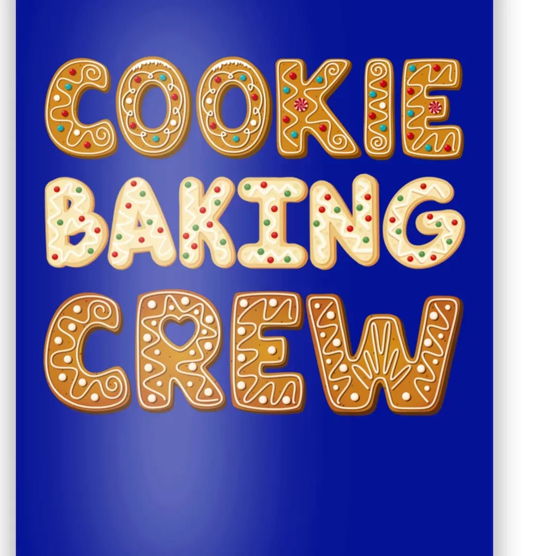 Cookie Baking Crew Iced Gingerbread Cute Family Baking Cute Gift Poster