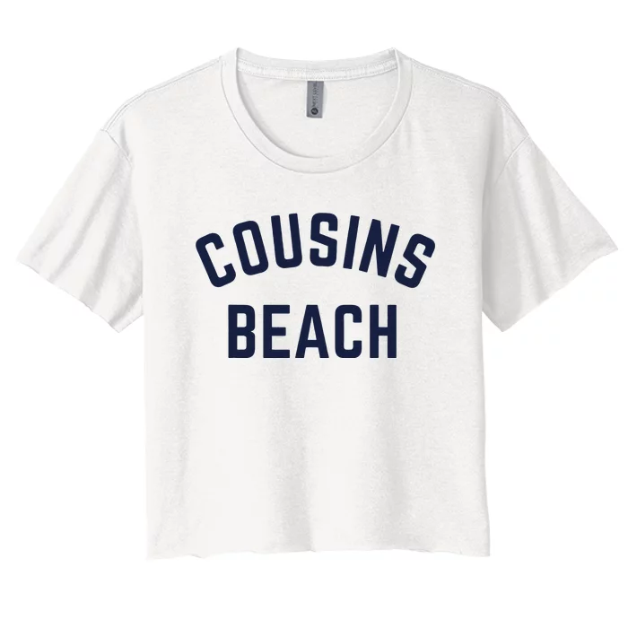 Cousins Beach Women's Crop Top Tee